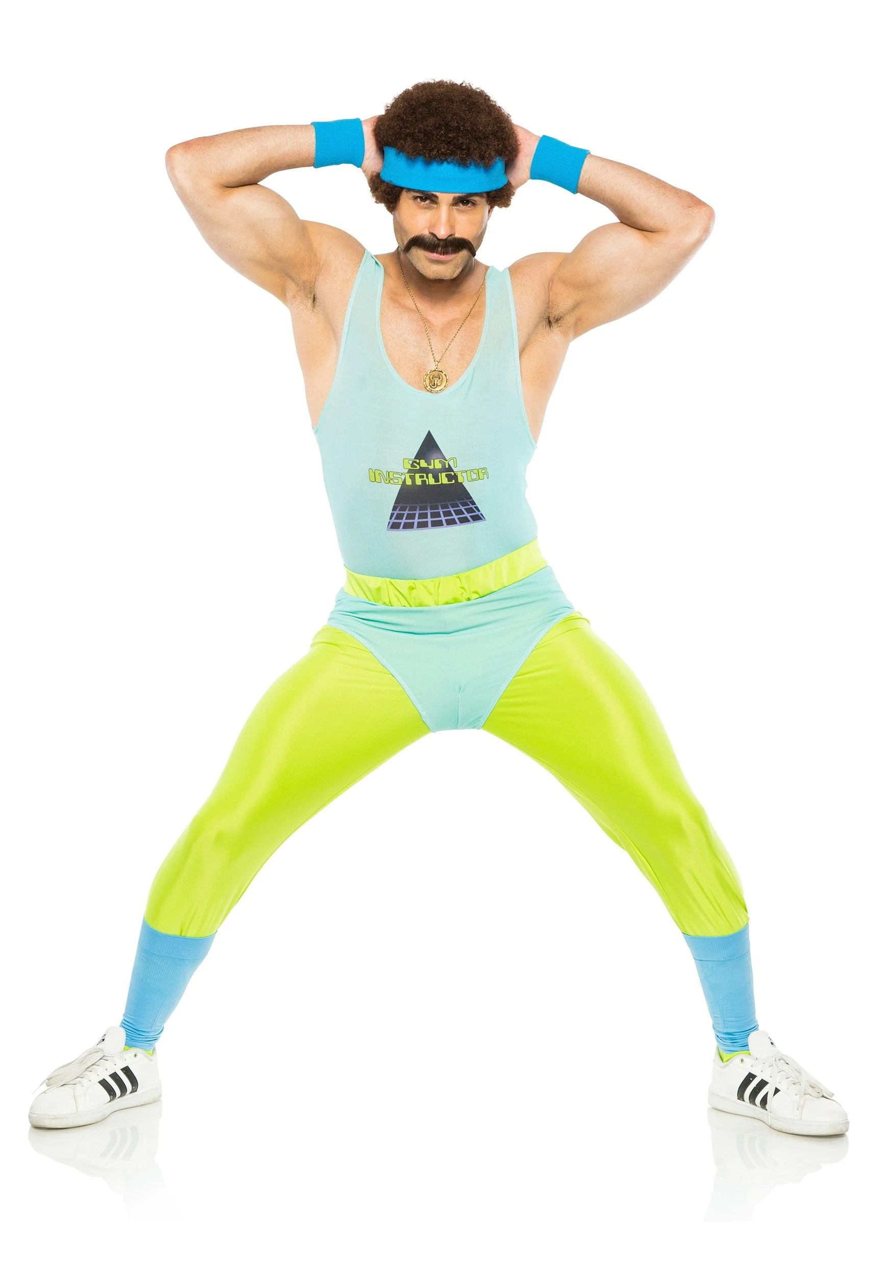Seeing Red 80's Gym Instructor Men's Costume 3 Seeing Red 80's Gym Instructor Men's Costume