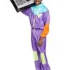 LEG AVENUE Awesome 80s Men's Track Suit Costume -FUN COSTUMES Store mens awesome 80s ski suit costume