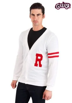 Fun Costumes Deluxe Grease Rydell High Men's Letterman Sweater