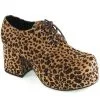 Ellie Leopard Platform Pimp Shoes For Men -FUN COSTUMES Store mens leopard platform pimp shoe