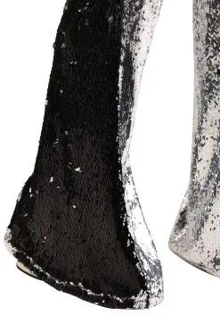 Fun Costumes Men's Reversible Sequin Disco Pants -FUN COSTUMES Store mens reversible sequin disco pants alt3