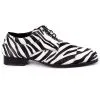 Ellie Zebra Pimp Shoe For Men 1 Ellie Zebra Pimp Shoe For Men -FUN COSTUMES Store mens zebra pimp shoe