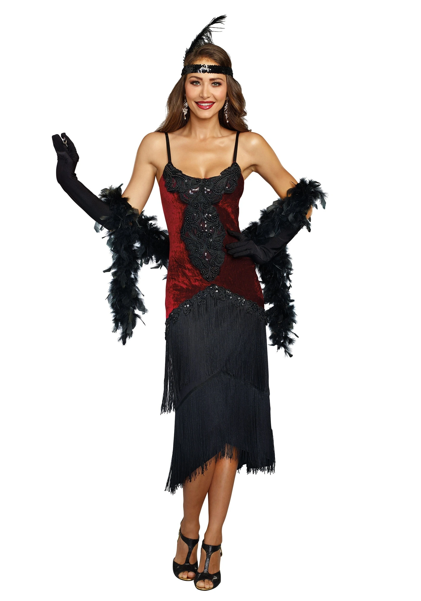 Dreamgirl Million Dollar Baby Women's Flapper Costume 3 Dreamgirl Million Dollar Baby Women's Flapper Costume