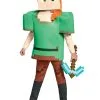 Disguise Minecraft Alex Deluxe Child Costume -FUN COSTUMES Store minecraft alex deluxe costume child dlc update