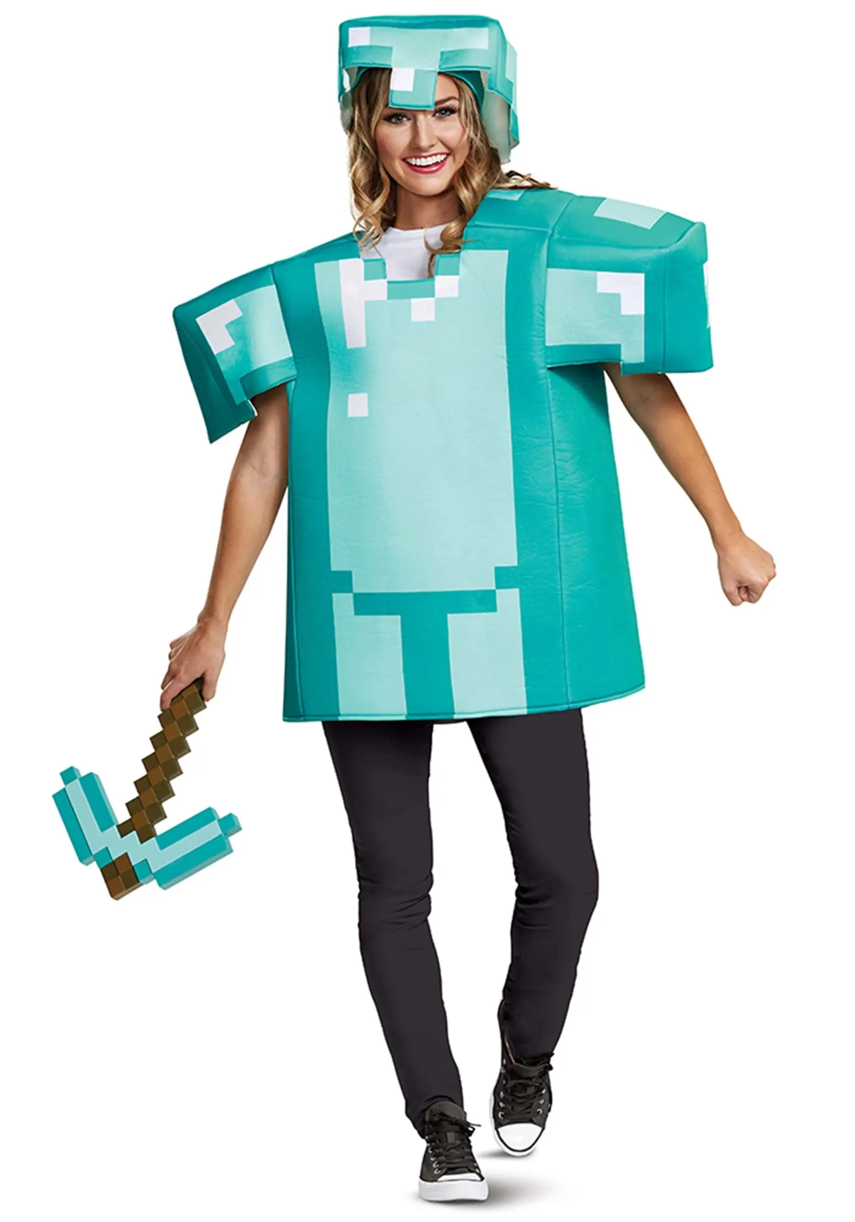 Disguise Minecraft Armor Classic Adult Costume 4 Disguise Minecraft Armor Classic Adult Costume - Image 2