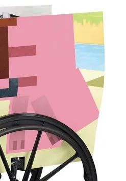 Disguise Minecraft Pig Adaptive Wheelchair Cover -FUN COSTUMES Store minecraft pig adaptive wheelchair cover alt 3