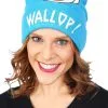 Elope Cuphead | Mugman Printed Folded Cuff Knitted Winter Hat -FUN COSTUMES Store mugman printed foldup knit beanie update