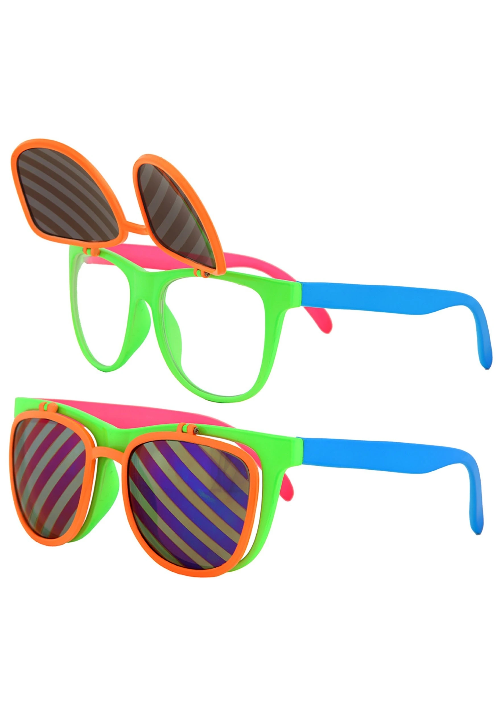 Elope Flip Up Neon Glasses 6 Elope Flip Up Neon Glasses - Image 4
