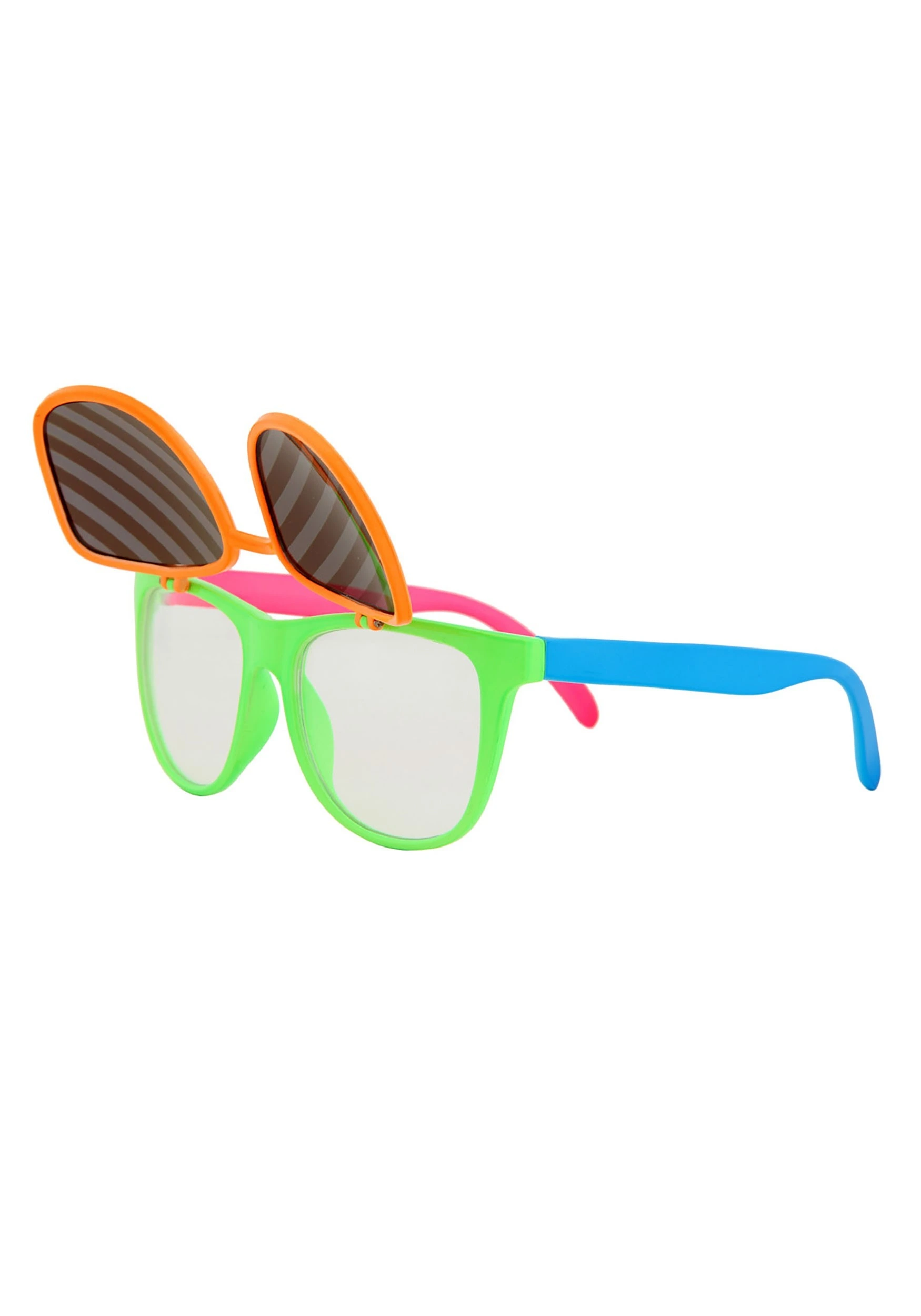 Elope Flip Up Neon Glasses 7 Elope Flip Up Neon Glasses - Image 5