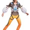 Disguise Overwatch Women's Tracer Deluxe Costume 1 Disguise Overwatch Women's Tracer Deluxe Costume -FUN COSTUMES Store overwatch womens tracer deluxe costume