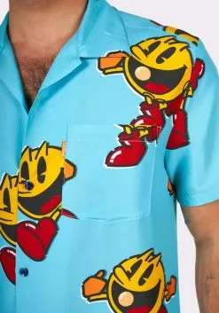 Opposuits Pac-Man Waka Waka Swimsuit & Shirt For Men -FUN COSTUMES Store pac man mens waka waka swimsuit and shirt alt 5