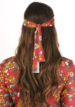 Fun World Peace & Love Hippie Adult Costume -FUN COSTUMES Store peace love hippie womens costume 2