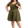 Fun Costumes Women's Plus Size Vintage Combat Cutie -FUN COSTUMES Store plus size vintage combat cutie for women
