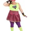 Fun Costumes Women's Plus Size 80s Rad Costume 2 Fun Costumes Women's Plus Size 80s Rad Costume -FUN COSTUMES Store plus size womens 80s rad costume