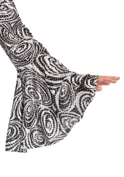 California Costume Collection Women's Plus Size Foxy Lady Disco Costume -FUN COSTUMES Store plus size womens foxy lady disco costume alt 2