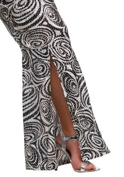 California Costume Collection Women's Plus Size Foxy Lady Disco Costume -FUN COSTUMES Store plus size womens foxy lady disco costume alt 5