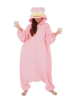Sazac Pokémon Adult Slowpoke Kigurumi -FUN COSTUMES Store pokemon adult slowpoke kigurumi alt 3