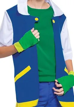 Disguise Adult Pokémon Classic Ash Ketchum Costume -FUN COSTUMES Store pokemon adult unisex classic ash ketchum costume alt 6