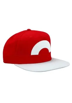 Bioworld Merchandising / Independent Sales Pokemon Ash Character Snapback Hat For Adults -FUN COSTUMES Store pokemon ash character snapback hat alt 3