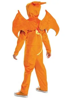 Disguise Limited Kid's Pokémon Charizard Deluxe Costume -FUN COSTUMES Store pokemon child charizard deluxe costume alt 1