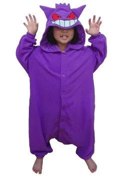 Sazac Pokémon Gengar Kigurumi For Kids