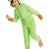 Disguise Kid's Pokémon Grookey Hooded Jumpsuit Costume -FUN COSTUMES Store pokemon grookey hooded jumpsuit classic costume