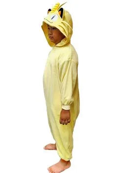 Sazac Pokemon Meowth Kigurumi Costume For Kids 8 Sazac Pokemon Meowth Kigurumi Costume For Kids -FUN COSTUMES Store pokemon meowth kids kigurumi costume alt 2