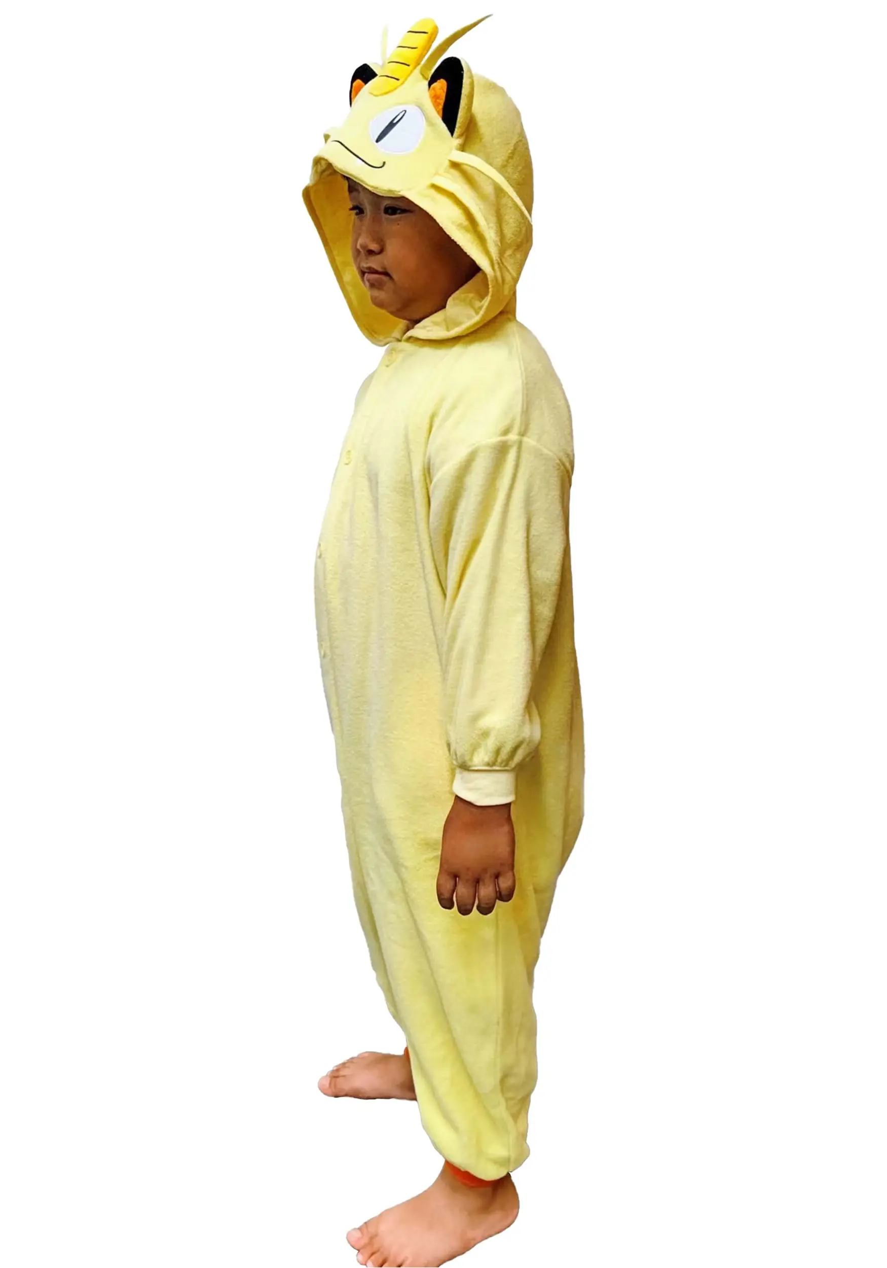 Sazac Pokemon Meowth Kigurumi Costume For Kids 5 Sazac Pokemon Meowth Kigurumi Costume For Kids - Image 3