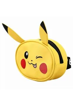 Bioworld Merchandising / Independent Sales Pokémon Pikachu Fanny Pack For Adults -FUN COSTUMES Store pokemon pikachu fanny pack alt 3
