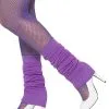 Smiffys Purple Leg Warmers -FUN COSTUMES Store purple legwarmers