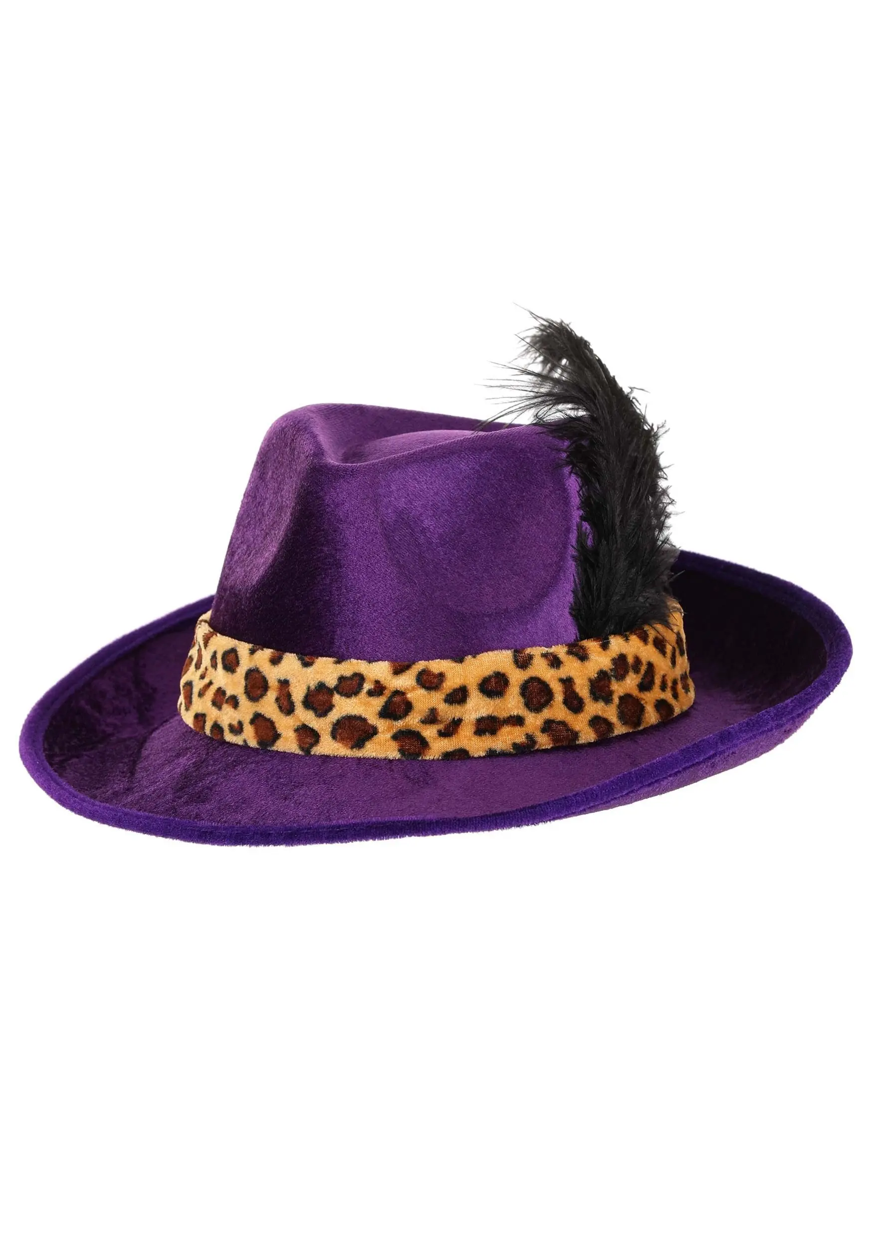 Elope Purple Pimp Hat Costume Accessory 3 Elope Purple Pimp Hat Costume Accessory