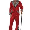 California Costume Collection Red Pimp Costume For Men -FUN COSTUMES Store red pimp costume