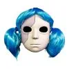 TRICK OR TREAT STUDIOS Sally Face Mask And Wig Combo For Adults 2 TRICK OR TREAT STUDIOS Sally Face Mask And Wig Combo For Adults -FUN COSTUMES Store sally face mask and wig combo
