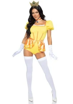 LEG AVENUE Sexy Sunflower Princess Costume For Women 8 LEG AVENUE Sexy Sunflower Princess Costume For Women -FUN COSTUMES Store sexy sunflower princess womens costume alt 2