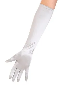 Fun Costumes Silver Costume Gloves