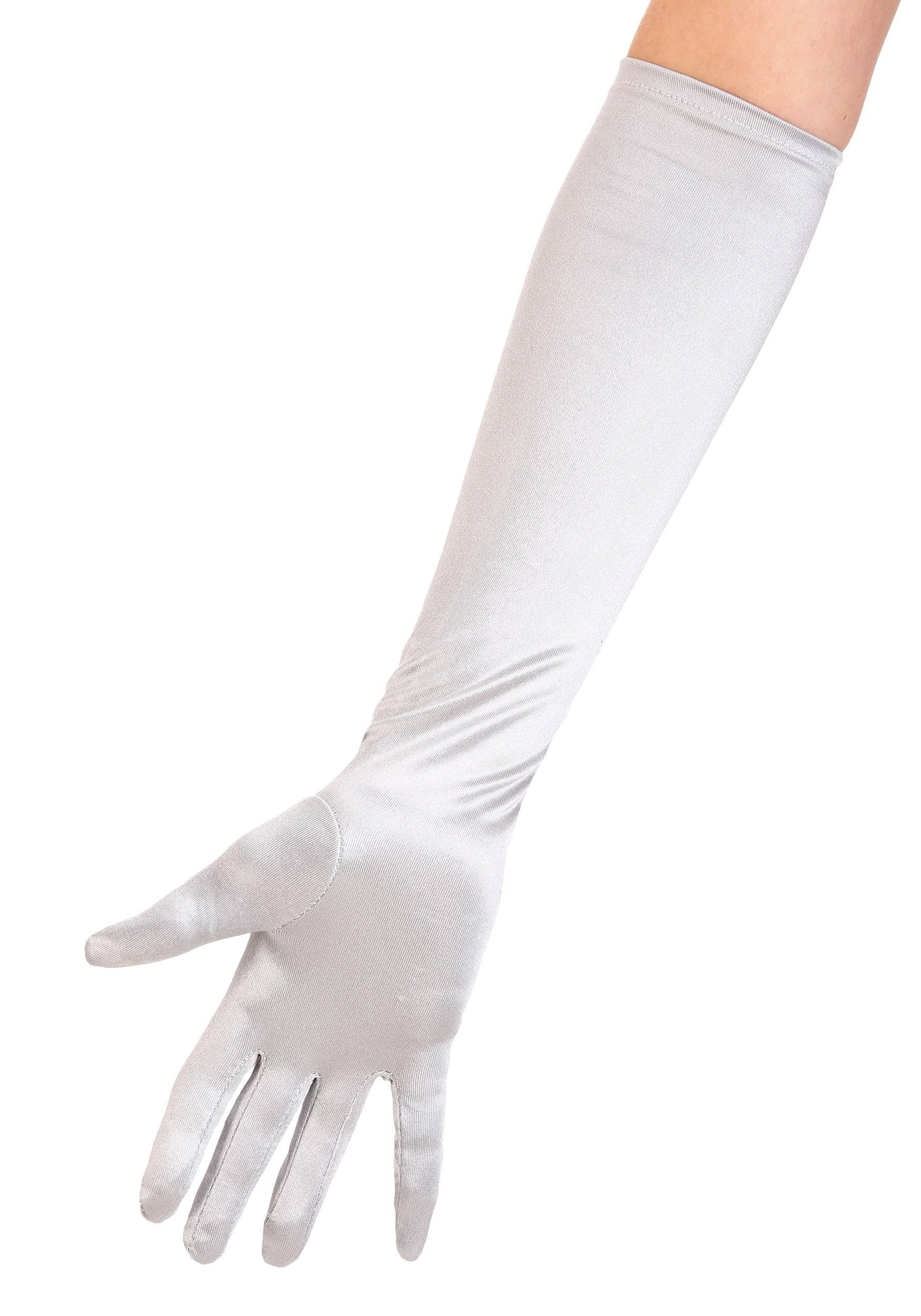Fun Costumes Silver Costume Gloves 3 Fun Costumes Silver Costume Gloves