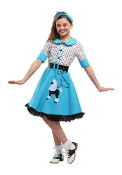 Fun Costumes Sock Hop Cutie Girls Costume