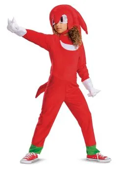 Disguise Limited Sonic 2 Knuckles Deluxe Costume For Kids 7 Disguise Limited Sonic 2 Knuckles Deluxe Costume For Kids -FUN COSTUMES Store sonic 2 knuckles child deluxe costume alt 2