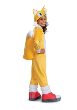 Disguise Limited Sonic 2 Tails Deluxe Costume For Children -FUN COSTUMES Store sonic 2 tails child deluxe costume alt 1