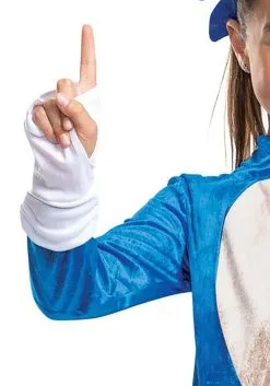 Disguise Sonic 2 The Movie Sonic Costume For Girls -FUN COSTUMES Store sonic 2 the movie sonic girls costume alt 4
