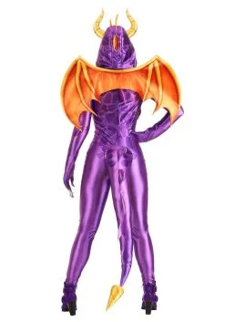 Fun Costumes Spyro The Dragon Costume Jumpsuit For Women 7 Fun Costumes Spyro The Dragon Costume Jumpsuit For Women -FUN COSTUMES Store spyro the dragon womens costume jumpsuit alt 2