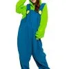 Sazac Super Mario Brothers Adult Luigi Kigurumi Costume -FUN COSTUMES Store super mario brothers adult luigi kigurumi costume
