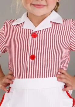 Shangai Jianwuyi Industrial & Commercial Ltd. Car Hop Costume For Toddlers -FUN COSTUMES Store toddler car hop costume alt 3