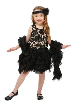 Fun Costumes Toddler Dazzling Flapper Costume