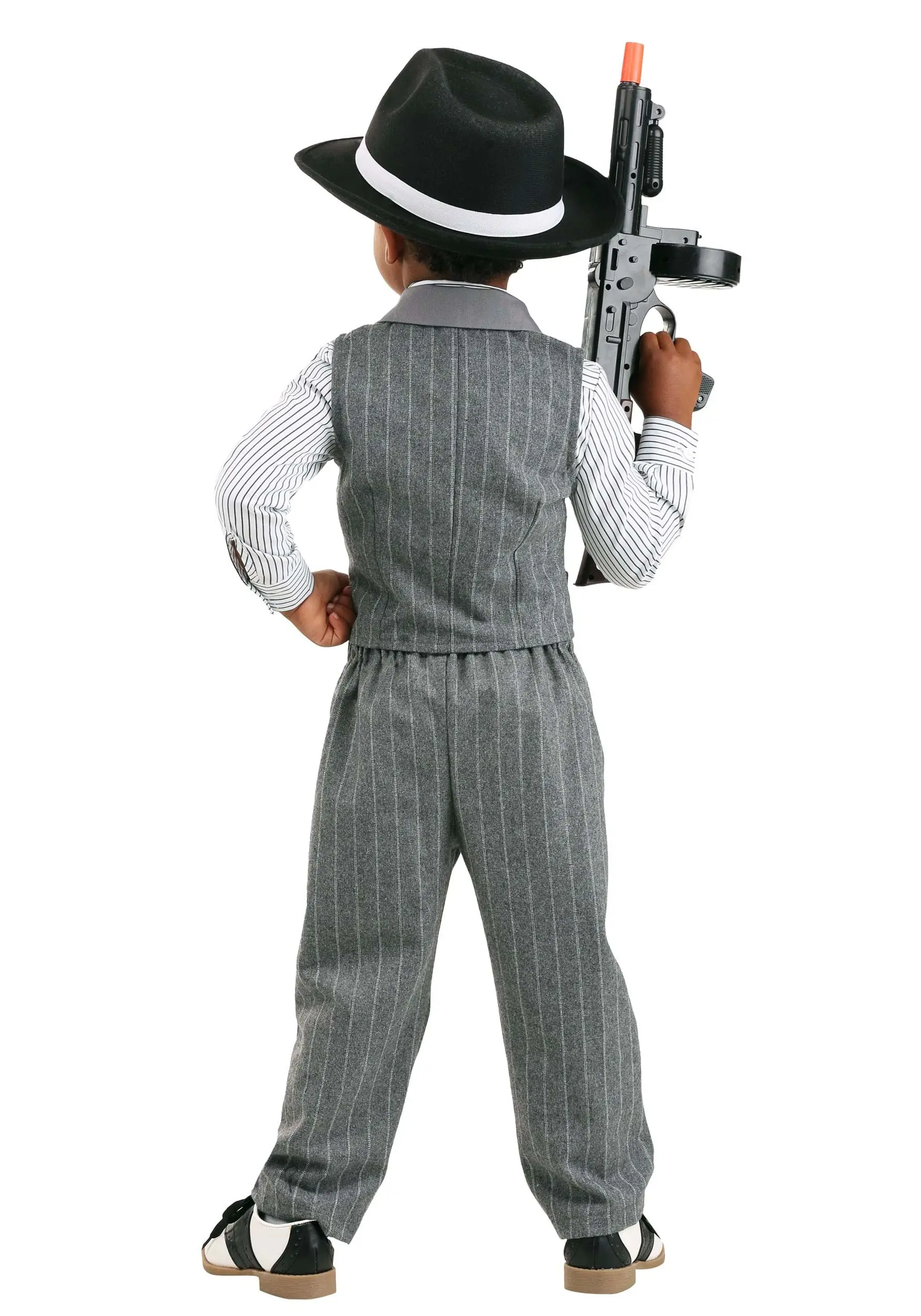 Fun Costumes Toddler Costume Ruthless Gangster Costume 4 Fun Costumes Toddler Costume Ruthless Gangster Costume - Image 2