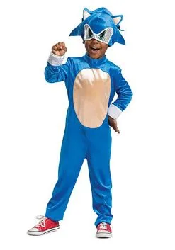Disguise Sonic 2 Movie Costume For Toddlers -FUN COSTUMES Store toddler sonic 2 movie costume alt 1