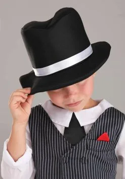 Zhenjiang Lian Yew Every Age Garment Accessories A Suave Gangster Toddler Costume -FUN COSTUMES Store toddler suave gangster costume alt 2