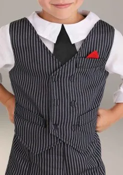 Zhenjiang Lian Yew Every Age Garment Accessories A Suave Gangster Toddler Costume -FUN COSTUMES Store toddler suave gangster costume alt 3