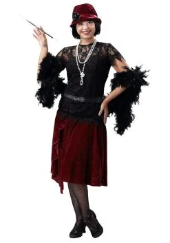 Fun Costumes Toe Tappin' Flapper Plus Size Women's Costume