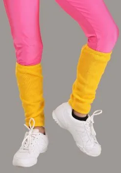 Fun Costumes Totally 80s Workout Costume For Girls -FUN COSTUMES Store totally 80s workout costume for girls alt 4